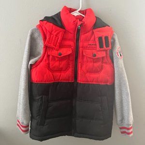 Red gray Weatherproof Jacket Size  8